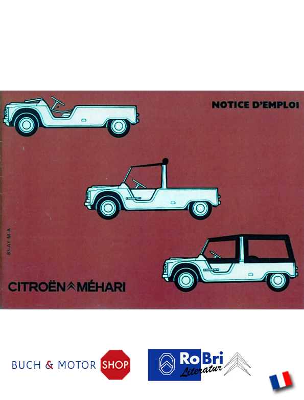 Citroën Méhari Betriebsanleitung 1975